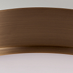 Потолочный светильник круглой формы с белым выпуклым матовым плафоном Feiss варинант исполнения - 3 | Loft Concept в Кирове