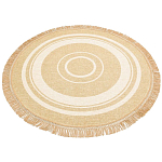 Ковер из комбинированного состава с узором The Cycle of Happiness варинант исполнения - 4 | Loft Concept в Кирове