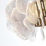 Люстра с декором в виде крупных рельефных лепестков 80 см Ethereal Bloom варинант исполнения - 6 | Loft Concept в Кирове