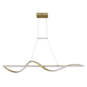 Светодиодная люстра золотого цвета Flowy