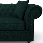 Мебельная ткань Шенилл темно-зеленый цвет 138 см T4-36 варинант исполнения - 8 | Loft Concept в Кирове