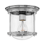 Потолочный светильник для ванных комнат с цилиндрическим стеклянным плафоном и одной лампой Hinkley варинант исполнения - 13 | Loft Concept в Кирове