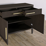 Буфет Primo с двумя ящиками и двумя фасадами шпон орех варинант исполнения - 4 | Loft Concept в Кирове