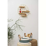 Корзина для хранения с ручками Interlacement Green варинант исполнения - 4 | Loft Concept в Кирове