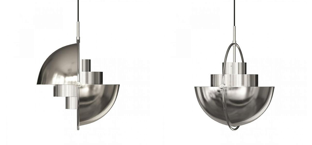 Подвесной светильник Louis Weisdorff Silver диаметр 38 Подвесной светильник Louis Weisdorff Silver диаметр 38 - Loft-Concept в Кирове