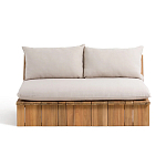 Двухместный диван для сада Acacia варинант исполнения - 2 | Loft Concept в Кирове