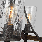 Люстра с цилиндрическим плафонами из толстого волнистого стекла в индустриальном стиле Feiss варинант исполнения - 17 | Loft Concept в Кирове