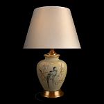 Настольная лампа бежевая с изображением птиц Slip Away варинант исполнения - 2 | Loft Concept в Кирове