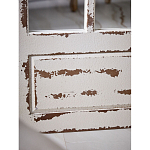 Зеркало-окно с эффектом старения в венецианском стиле Venetian White Mirror варинант исполнения - 4 | Loft Concept в Кирове