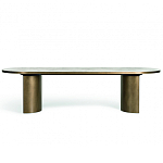 Дизайнерский рабочий стол из металла BLEVIO Table варинант исполнения - 9 | Loft Concept в Кирове