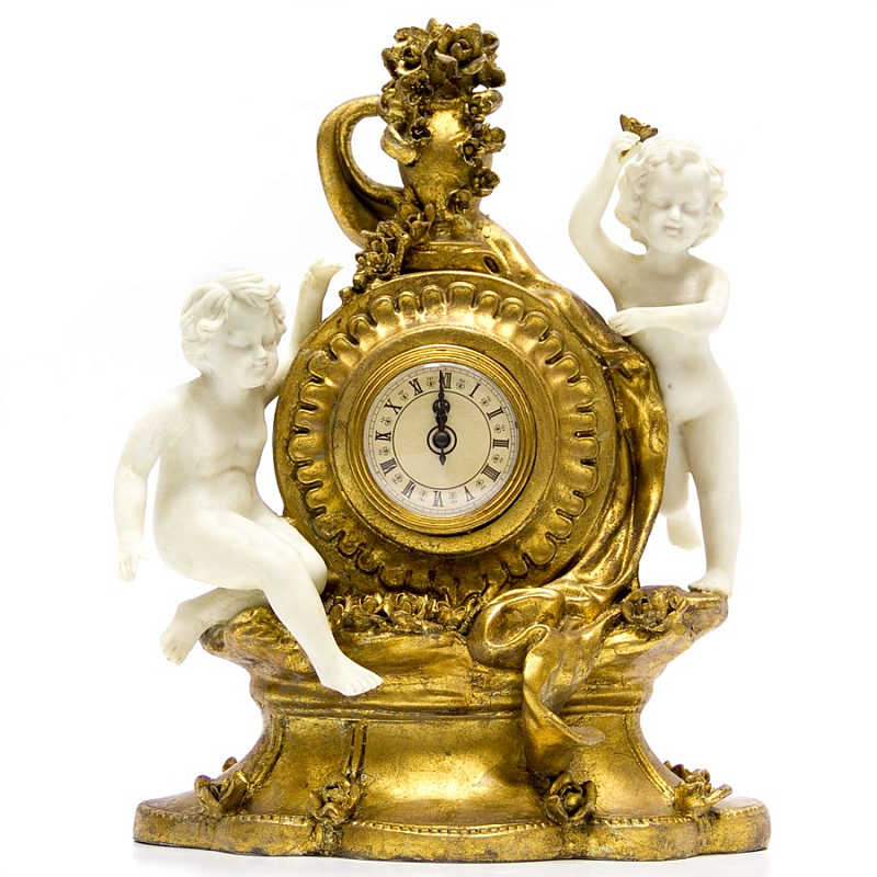 Часы White Putti with Golden Watch Золотой Часы White Putti with Golden Watch Золотой в Кирове | Loft Concept