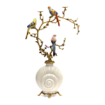 Подсвечник с декором из птиц на ветвях Birds of Paradise варинант исполнения - 2 | Loft Concept в Кирове