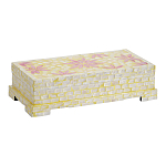 Шкатулка Oceane Bone Inlay Yellow варинант исполнения - 1 | Loft Concept в Кирове