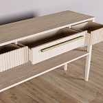 Дизайнерская Консоль с полкой и ящиком Primo Светлый дуб варинант исполнения - 5 | Loft Concept в Кирове