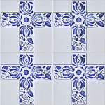 Плитка с узором Кресты варинант исполнения - 1 | Loft Concept в Кирове