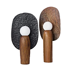 Настольная лампа из дерева Decorative Wooden Lamp варинант исполнения - 1 | Loft Concept в Кирове