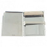 Портсигар на 10 сигарет с газовой зажигалкой из натурального камня Змеевик Светлый Stone Cigarettes Cases варинант исполнения - 7 | Loft Concept в Кирове