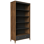 Стеллаж для книг открытый из массива бука Tasteful Furniture варинант исполнения - 1 | Loft Concept в Кирове