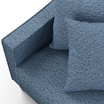 Мебельная ткань Шенилл голубой цвет 138 см T4-26 варинант исполнения - 4 | Loft Concept в Кирове