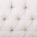 Кровать двуспальная светло-бежевая с основанием из массива дуба с мягким изголовьем Flax Beds варинант исполнения - 4 | Loft Concept в Кирове