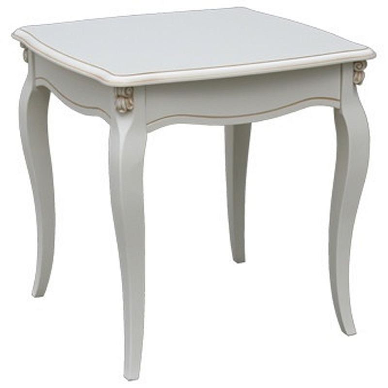 Квадратный кофейный стол в стиле прованс Montmartre Provence Coffee Table ivory ( слоновая кость ) Квадратный кофейный стол в стиле прованс Montmartre Provence Coffee Table ivory ( слоновая кость ) в Кирове | Loft Concept