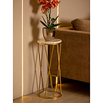 Столик дизайнерский Beige marble варинант исполнения - 4 | Loft Concept в Кирове