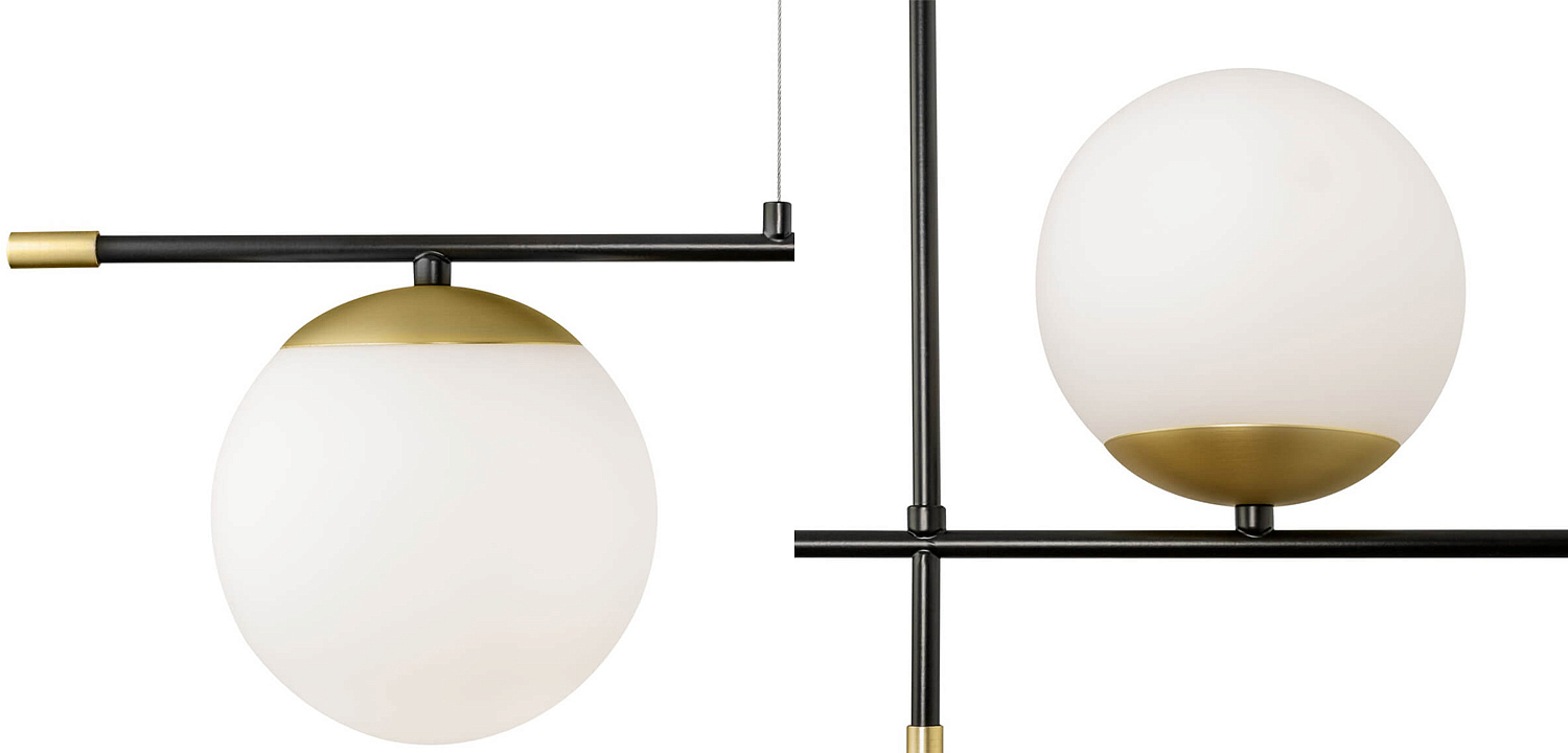 Светильник Spike Two Balls Hanging Lamp Светильник Spike Two Balls Hanging Lamp - Loft-Concept в Кирове