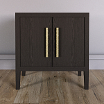 Тумбочка Primo с дверцами шпон темный орех варинант исполнения - 2 | Loft Concept в Кирове