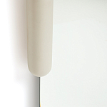 Зеркало овальное Curved Furniture бежевое варинант исполнения - 3 | Loft Concept в Кирове