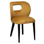 Стул велюровый горчичный Verified варинант исполнения - 3 | Loft Concept в Кирове
