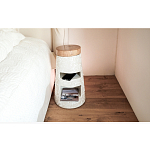 Керамический столик с деревянной столешницей "Пешка" варинант исполнения - 1 | Loft Concept в Кирове