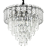 Хрустальная люстра Harmonica Crystal Chrome Chandelier 10 варинант исполнения - 1 | Loft Concept в Кирове