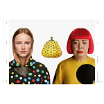 Книга Yayoi Kusama x Louis Vuitton  Creating Infinity варинант исполнения - 1 | Loft Concept в Кирове