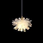 Подвесной светильник с натуральным горным хрусталем Crystal Shimmer варинант исполнения - 2 | Loft Concept в Кирове