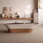 Журнальный столик фигурный со стеклянной столешницей Table Drop варинант исполнения - 3 | Loft Concept в Кирове