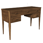 Стол письменный из массива бука Tasteful Furniture варинант исполнения - 1 | Loft Concept в Кирове