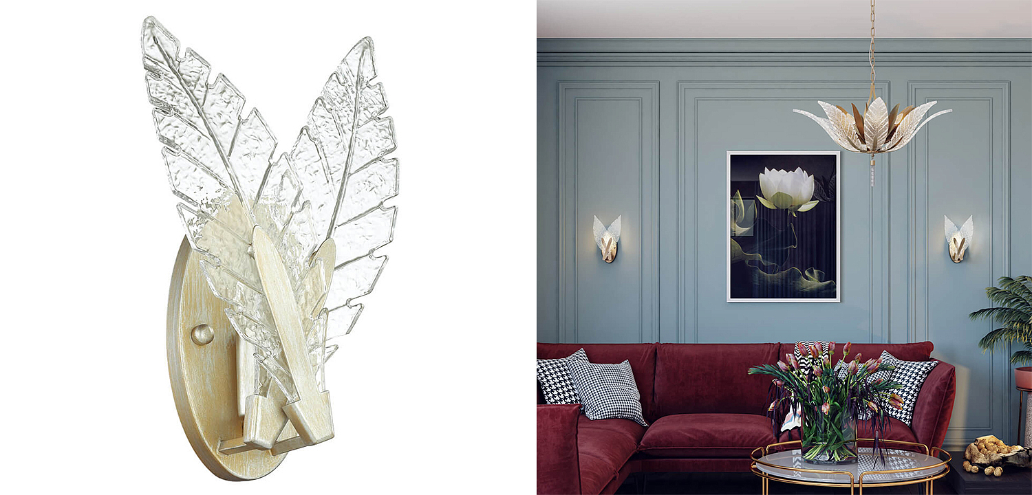 Бра Glass Petals Sconce Бра Glass Petals Sconce - Loft-Concept в Кирове