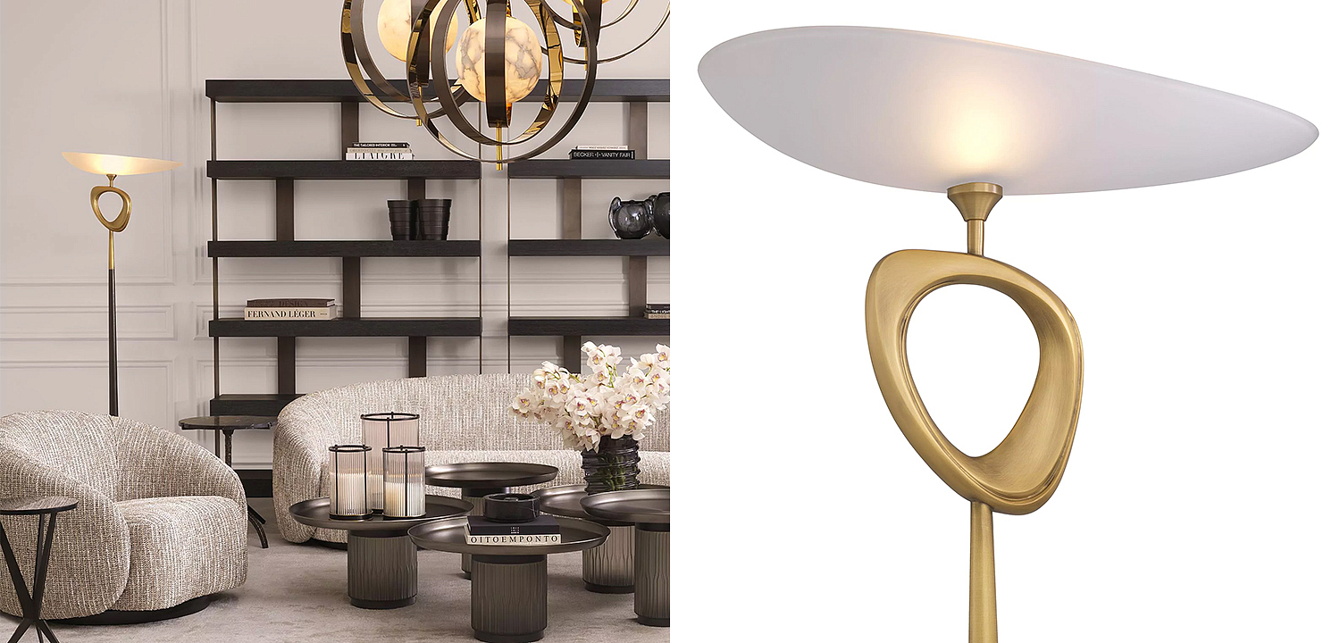 Торшер Eichholtz Floor Lamp Celine Торшер Eichholtz Floor Lamp Celine - Loft-Concept в Кирове