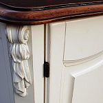 ТВ-тумба в стиле прованс из массива дерева Montmartre Wooden Provence TV Stand варинант исполнения - 2 | Loft Concept в Кирове