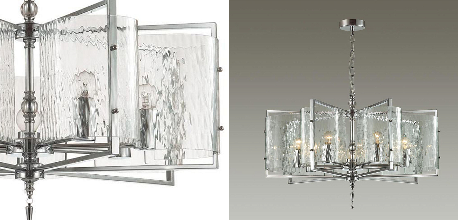 Люстра Karissa Chrome Chandelier 65 Люстра Karissa Chrome Chandelier 65 - Loft-Concept в Кирове