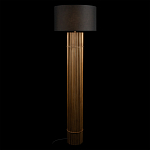 Торшер с металлическим золотым трубчатым основанием Fulgurite варинант исполнения - 3 | Loft Concept в Кирове