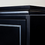 Черный комод в стиле арт-деко Luciano варинант исполнения - 5 | Loft Concept в Кирове