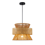 Подвесной светильник с абажуром из натуральных материалов Light Inside the Cell варинант исполнения - 2 | Loft Concept в Кирове
