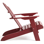 Уличное кресло из массива акации Adirondack Wooden Chair Red варинант исполнения - 3 | Loft Concept в Кирове