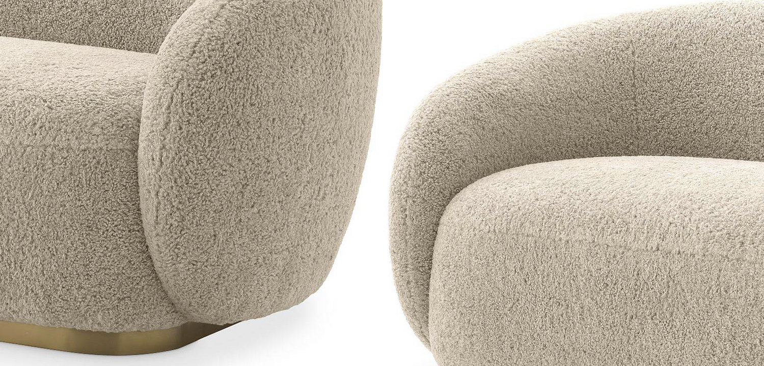 Диван Eichholtz Sofa Brice Sand Диван Eichholtz Sofa Brice Sand - Loft-Concept в Кирове