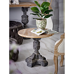 Столик кофейный с резным античным узором Antique Engraving варинант исполнения - 7 | Loft Concept в Кирове