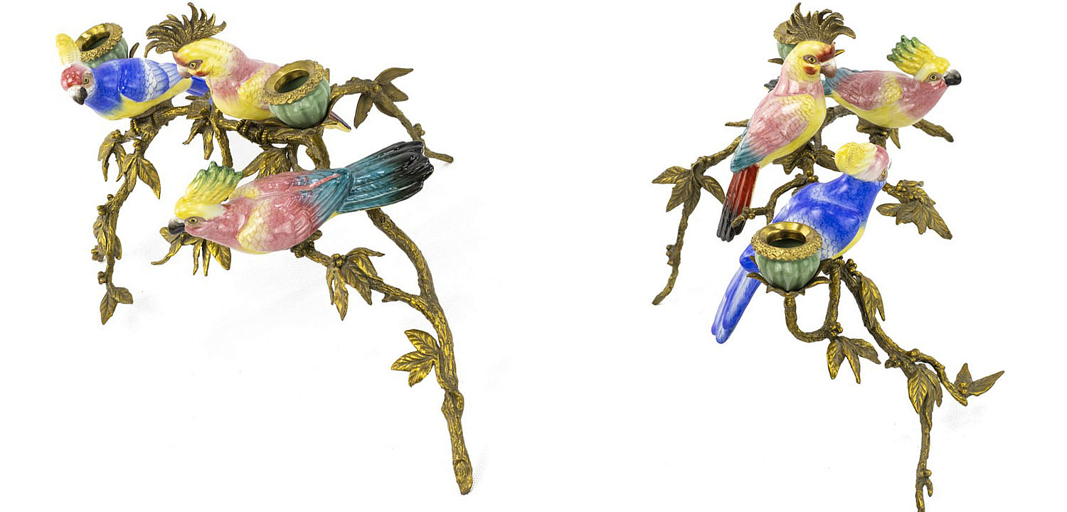 Подсвечник Birds On A Branch Eden Garden Подсвечник Birds On A Branch Eden Garden - Loft-Concept в Кирове
