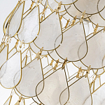 Подвесной светильник с декором из натуральной морской ракушки Iridescent Light варинант исполнения - 8 | Loft Concept в Кирове