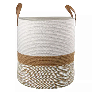 Корзина для хранения с ручками Interlacement Stripes S