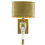 Бра с овальным абажуром на прозрачном основании Masculinity варинант исполнения - 2 | Loft Concept в Кирове